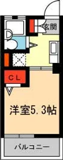 ハイム鼓が滝【2階】の間取り