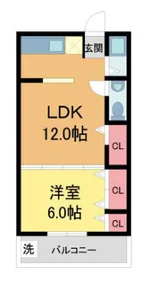 City花屋敷【2階】の間取り