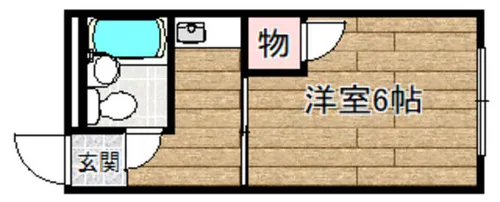 ヨシタケビル【301号室】の間取り