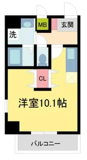 キセラ川西弐番館【201号室】の間取り