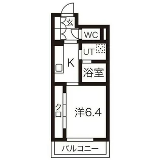 愛知県名古屋市千種区今池2丁目【マンション】の間取り