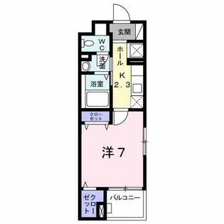 Casa Verde【4階】の間取り