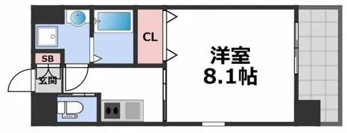 フォレストガーデン成育Ⅱ【10階】の間取り