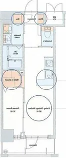 ネストピア博多シティ【2階】の間取り