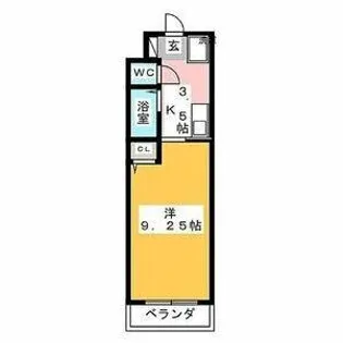 サンパティークⅡ【1階】の間取り