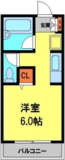 リベルテ櫻井【202号室】の間取り