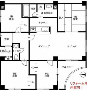 ハセはなみずき【3階】の間取り