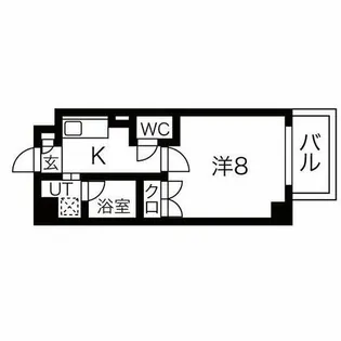 シティライフ池下北【4階】の間取り