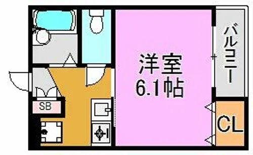 ポプルスONE【1階】の間取り