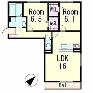 シルトクレーテA棟【3階】の間取り