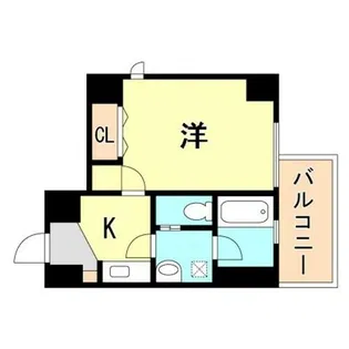 キューブコート【8階】の間取り