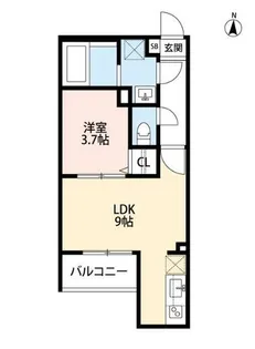 アコード水堂町【1階】の間取り