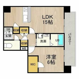 casa felice【9階】の間取り