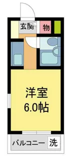 NEOダイキョー北昭和II【401号室】の間取り