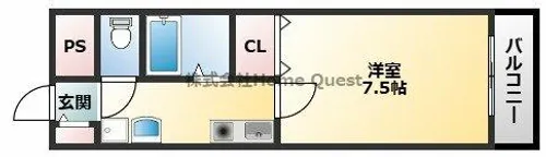 エムズコンフォート【2階】の間取り
