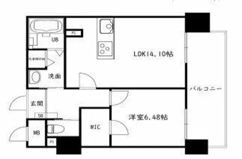ヴェヌスタ藤井寺【7階】の間取り