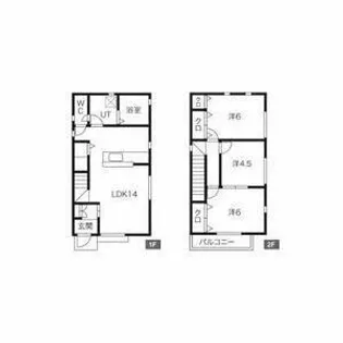 愛知県名古屋市千種区西崎町3丁目【一戸建】の間取り