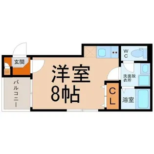 ハーモニーテラス大宝IV【102号室】の間取り