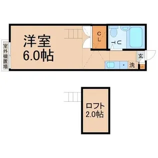 マリエール【1階】の間取り