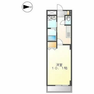 本州ビルⅡ【5階】の間取り