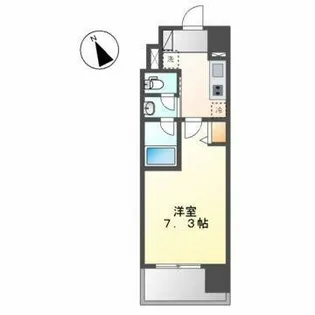 CITY SPIRE 名古屋本陣【11階】の間取り