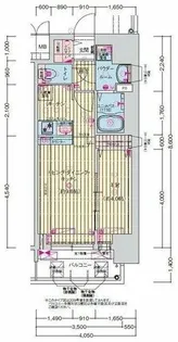 プレサンス今池駅前フェルディノ【8階】の間取り