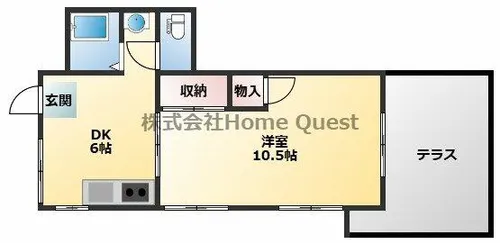 サイレンスハイム【1階】の間取り