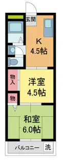 寿コーポ【3階】の間取り