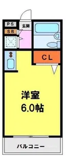 RIO花屋敷【306号室】の間取り
