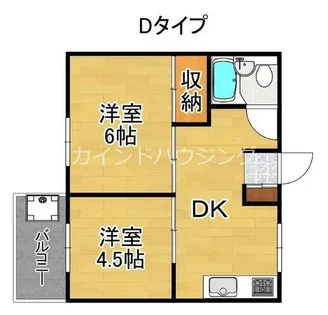 瀧川ハイム【4階】の間取り