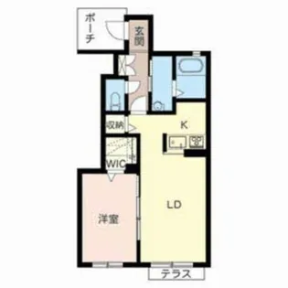 M.A.C.COURT【1階】の間取り