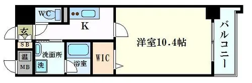 パレーブランシェ【3階】の間取り