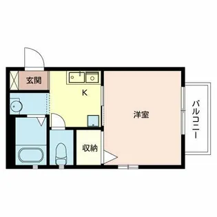 カーサバウム【1階】の間取り