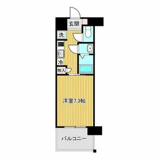 スプランディッド放出【11階】の間取り