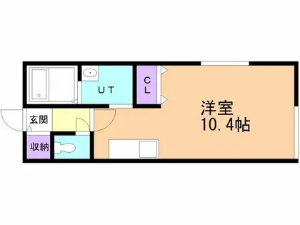 RI.RIAN PALETTE【1階】の間取り