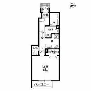 Nob コリーヌ Ⅱ【1階】の間取り