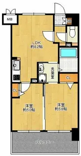 プレスタイル博多EAST【6階】の間取り