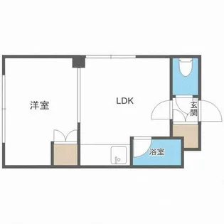 サニ-プレイスN21E12【3階】の間取り