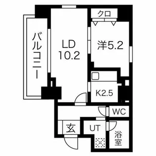 Pace Palazzo【6階】の間取り