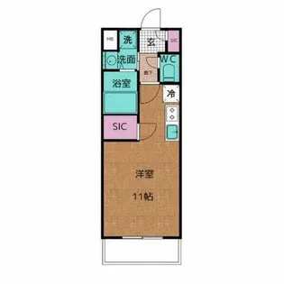 Ceres Daimon【3階】の間取り