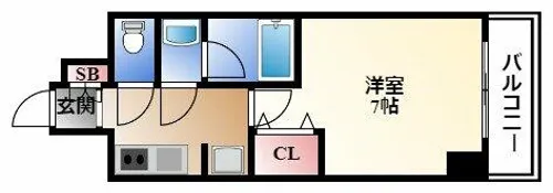 IARIM吹上【7階】の間取り