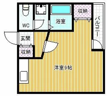 ゴールドハイツ【3階】の間取り