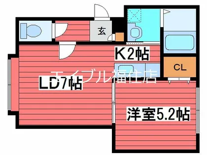 プレシャス37【203号室】の間取り