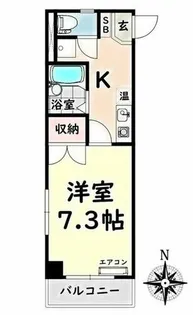 スノーランド外山【3階】の間取り