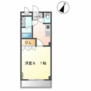 コンフォール・M【1階】の間取り