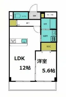ゼック梅田ノース【5階】の間取り