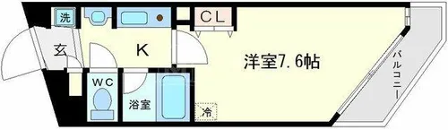 ルパピヨン・SP【9階】の間取り