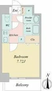 プレイズシード瑞穂通【4階】の間取り