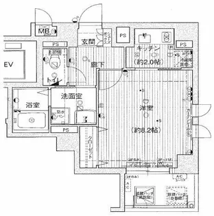 KAISEI本町通【11階】の間取り