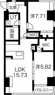 AREX丸の内II【2階】の間取り